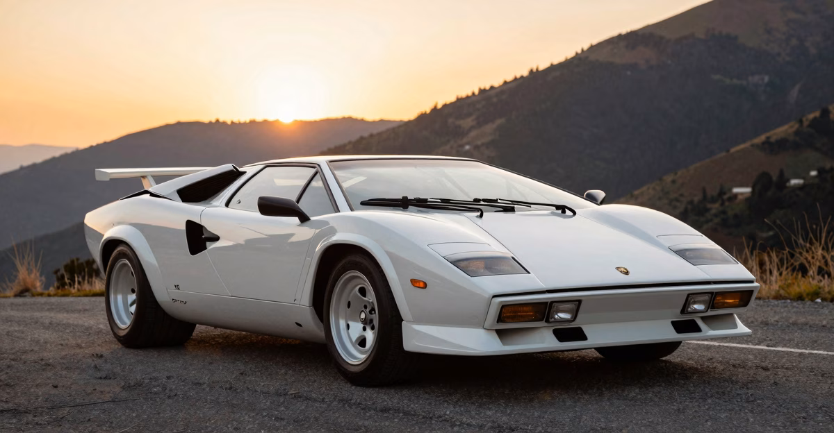 Lamborghini Countach : L'Icône Qui a Révolutionné le Design Automobile